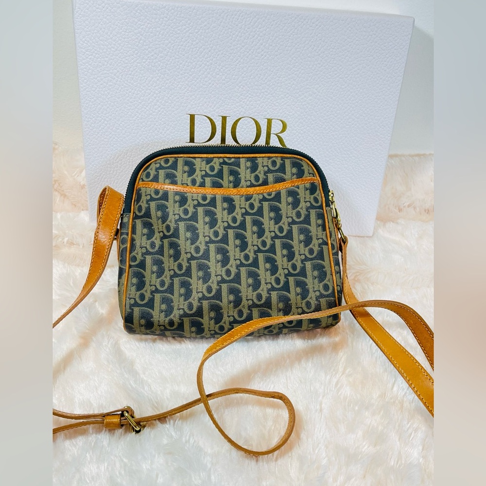 💞Christian Dior Authentic Oblique Trotter Camera Bag